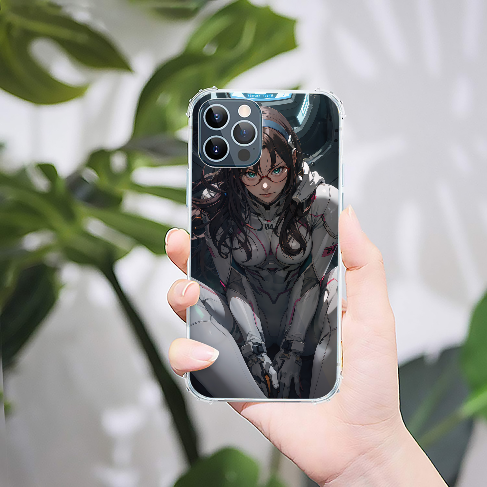 （画像用） EVA 新世紀エヴァンゲリオン 【iPhone 12シリーズ対応】透明スマホケース（クリアソフトケース）